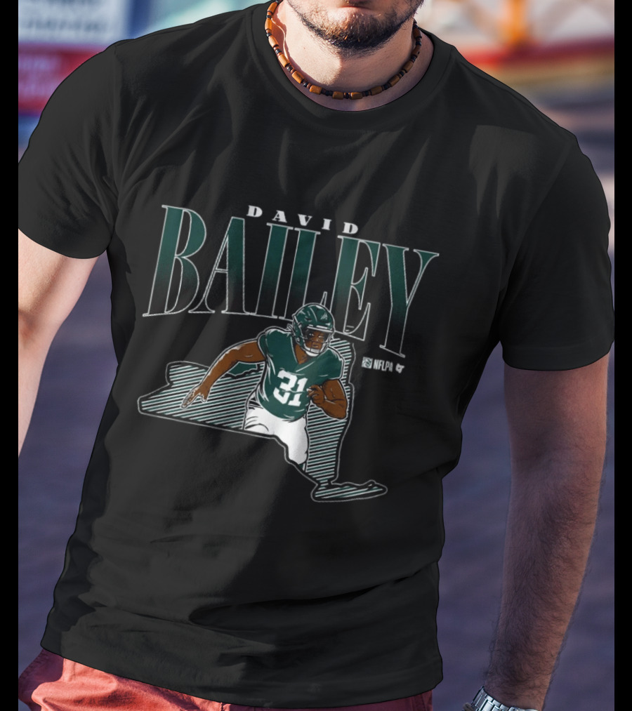 David Bailey New York 31 Player 2026 NFL Draft Prospect New York Jets Lineup T-Shirt
