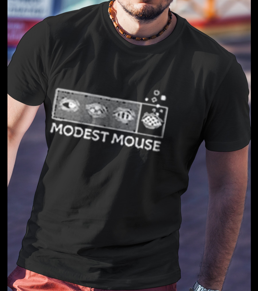 Modest Mouse An Eraser And A Maze Eye T-Shirt