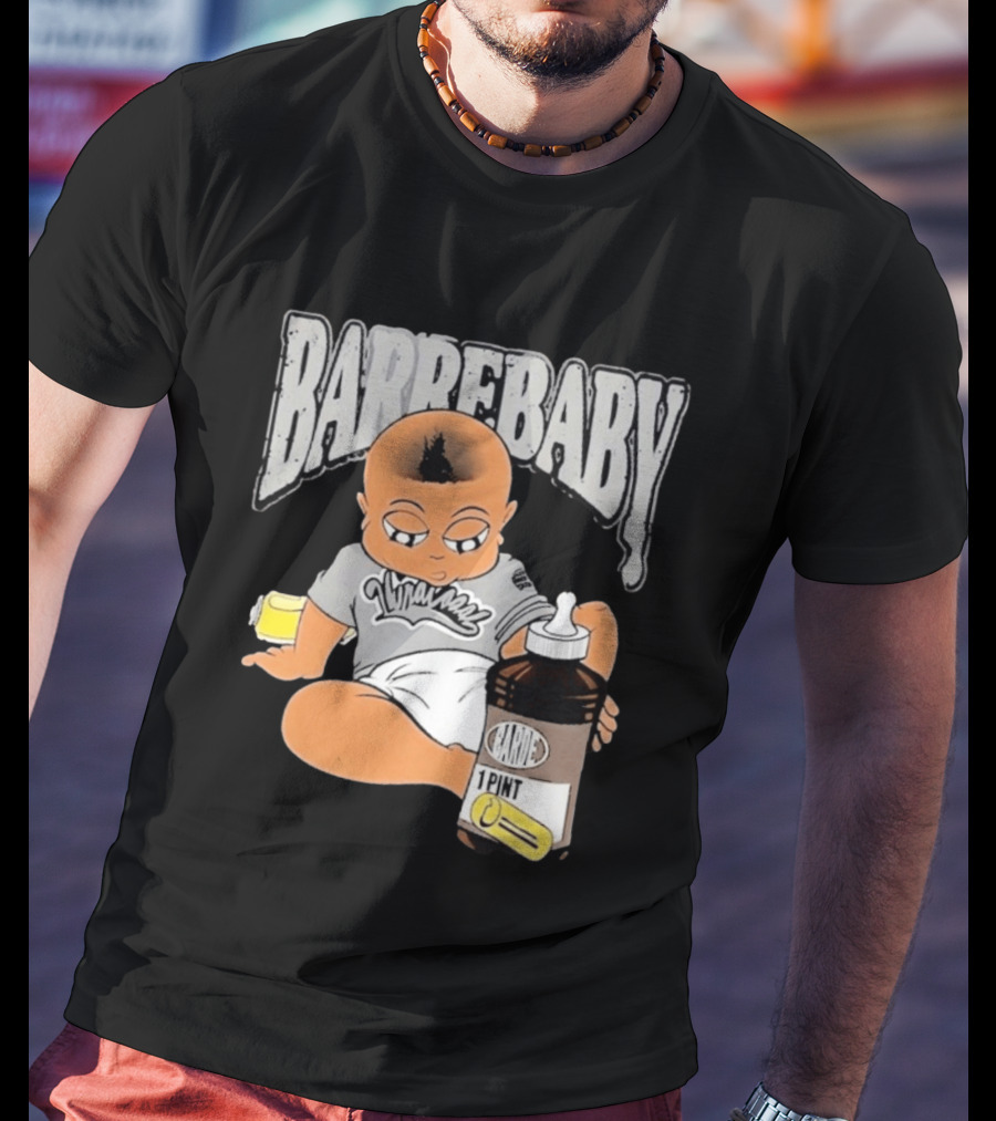 Barre Baby 2026 Drake Iceman Lil Nasa Cartoon Style 1 Pint T-Shirt