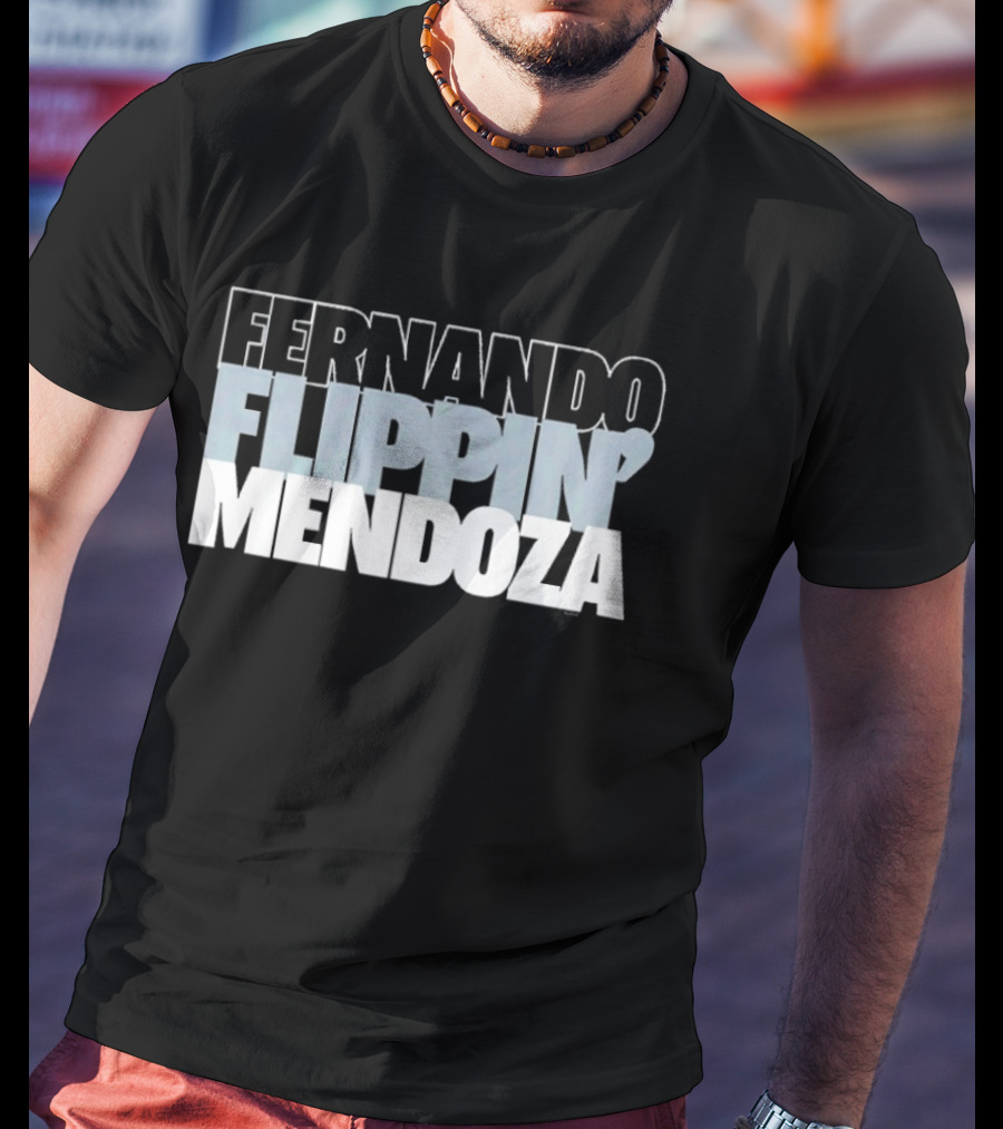 Fernando Flippin' Mendoza Las Vegas Raiders T-Shirt
