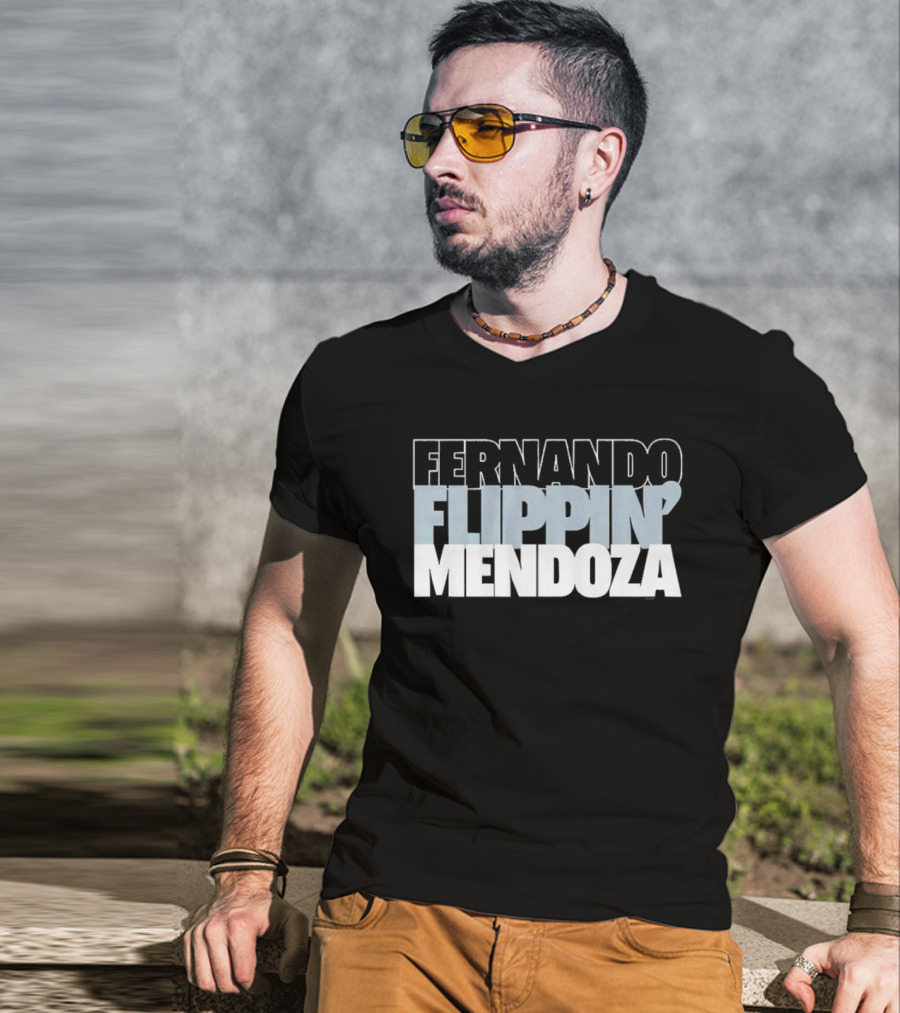 Fernando Flippin' Mendoza Las Vegas Raiders T-Shirt
