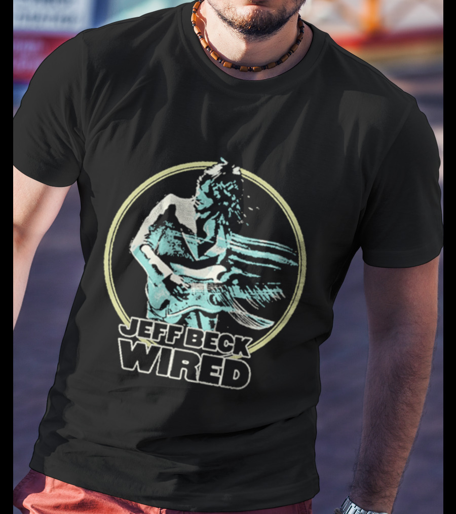 Jeff Beck Wired Vintage Music T-Shirt