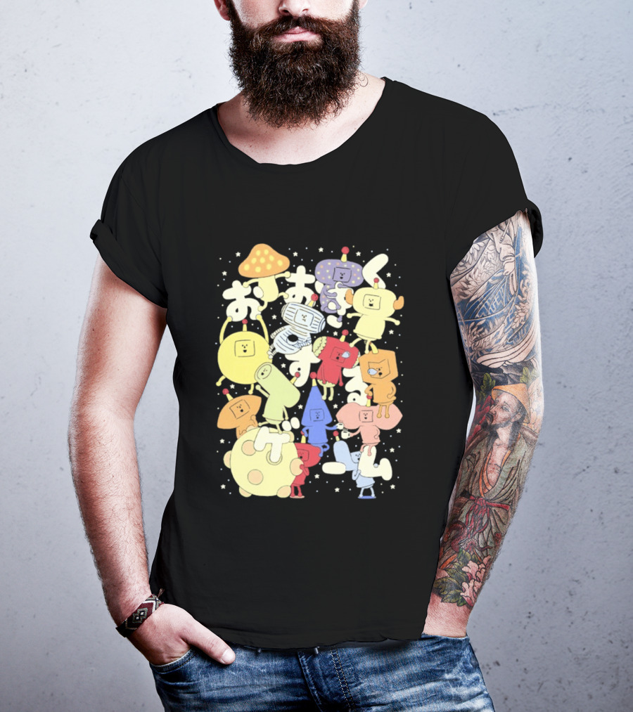 Katamari Damacy Colorful Stellar Cousins Collection T-Shirt