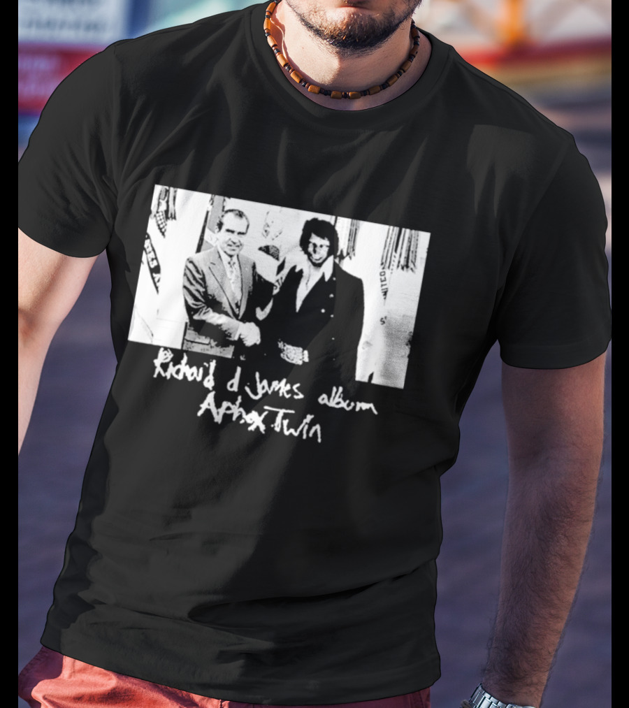 Richard D. James Album Aphex Twin Handshake T-Shirt