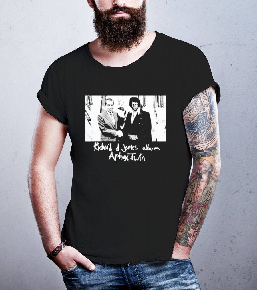 Richard D. James Album Aphex Twin Handshake T-Shirt