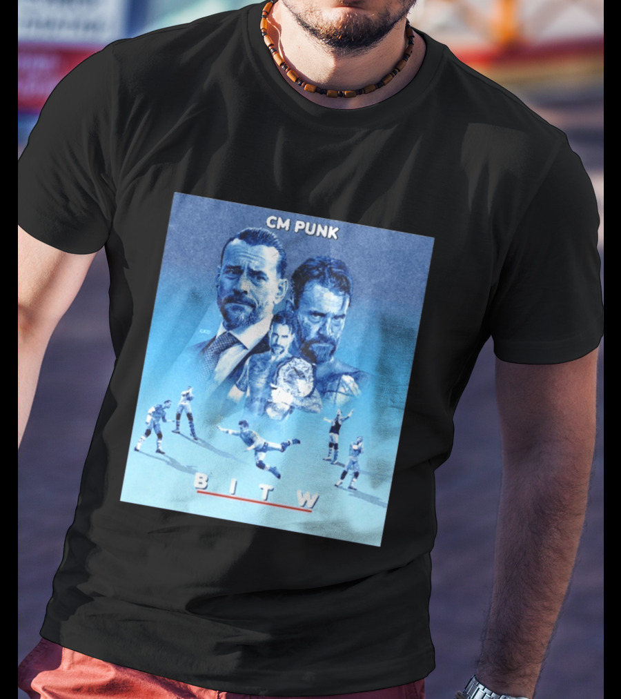 CM Punk BITW Wrestling Champion T-Shirt