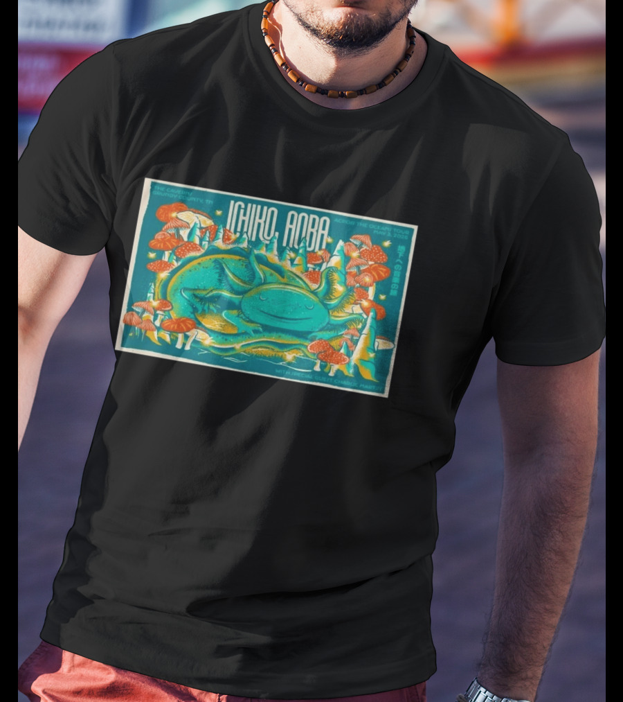Ichiko Aoba The Caverns Grundy County TN Across The Ocean Tour May 3 2026 With Special Guest Charlie Martin T-Shirt