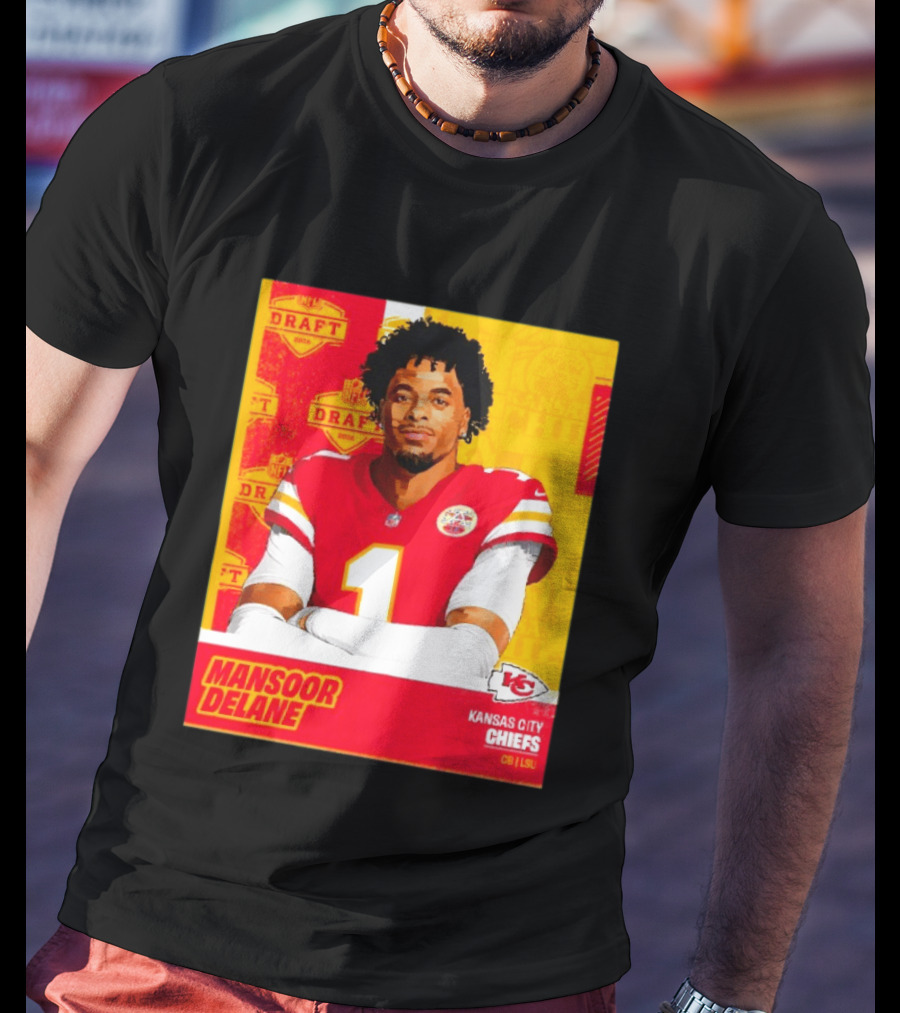 Mansoor Delane Kansas City Chiefs Draft 2026 NFL CB LSU T-Shirt