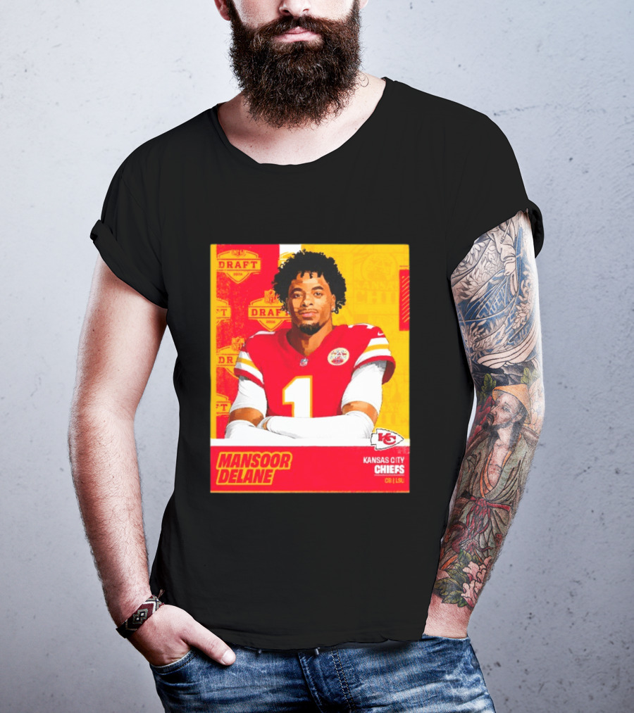 Mansoor Delane Kansas City Chiefs Draft 2026 NFL CB LSU T-Shirt