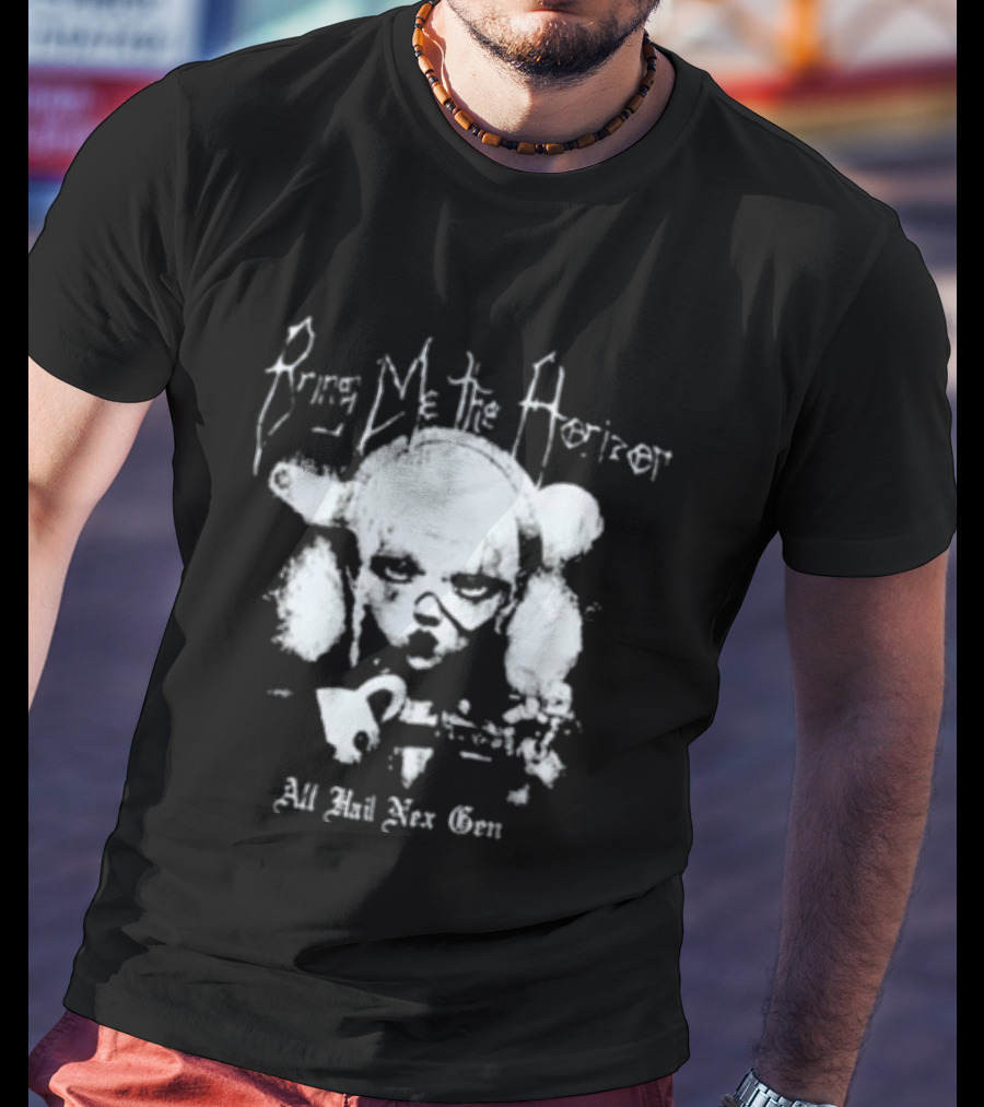 Bring Me The Horizon All Hail Nex Gen Skull T-Shirt