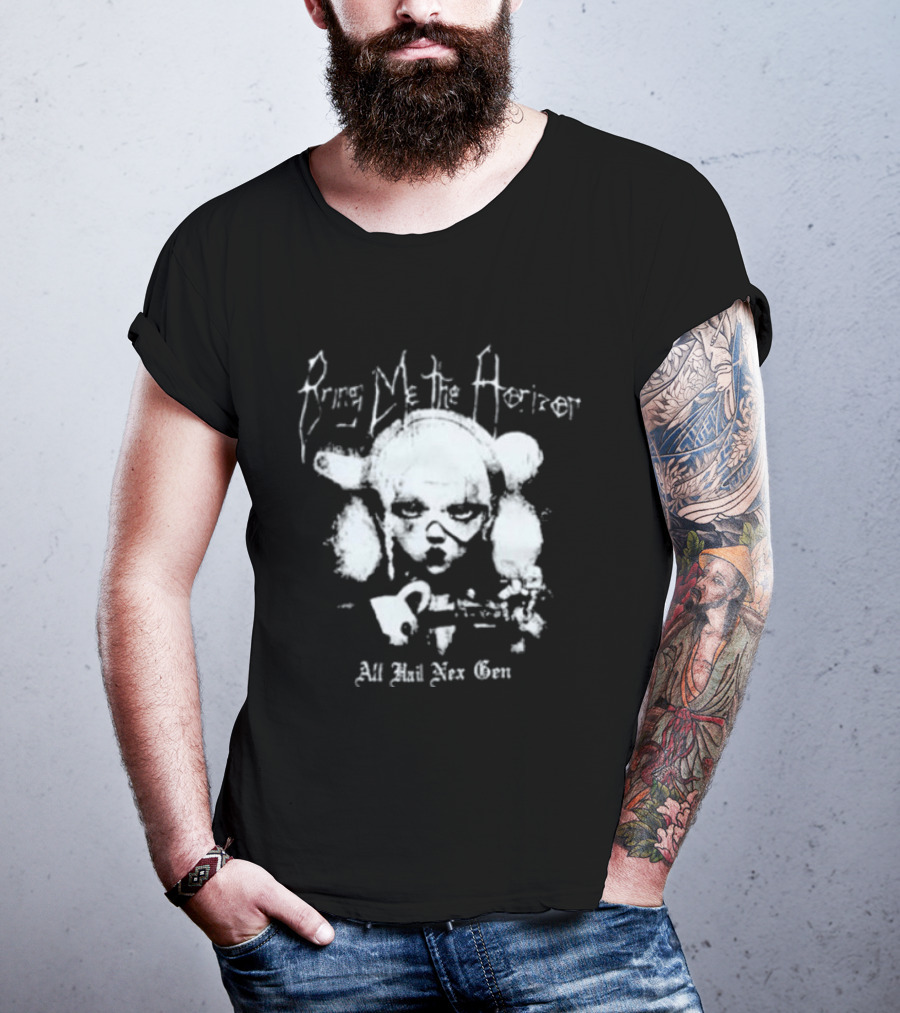 Bring Me The Horizon All Hail Nex Gen Skull T-Shirt