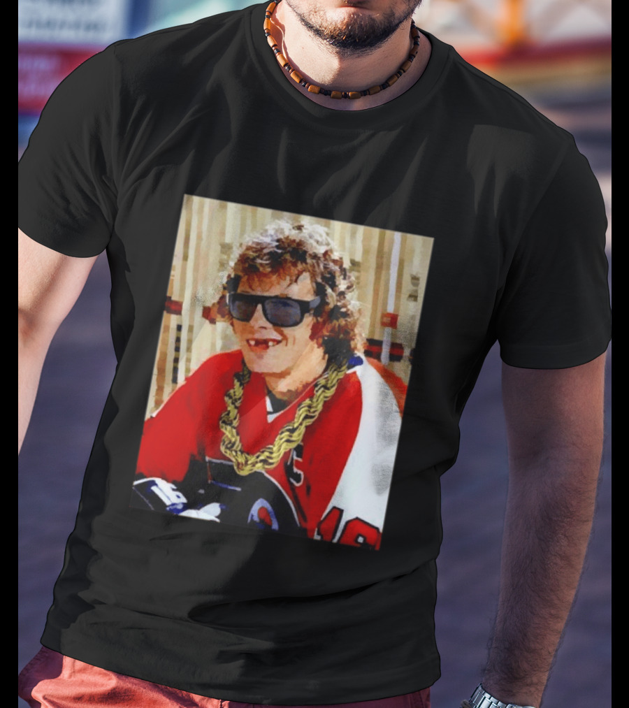 Philadelphia Flyers Bobby Clarke Retro Style Smile Iconic 1970s Nostalgia T-Shirt