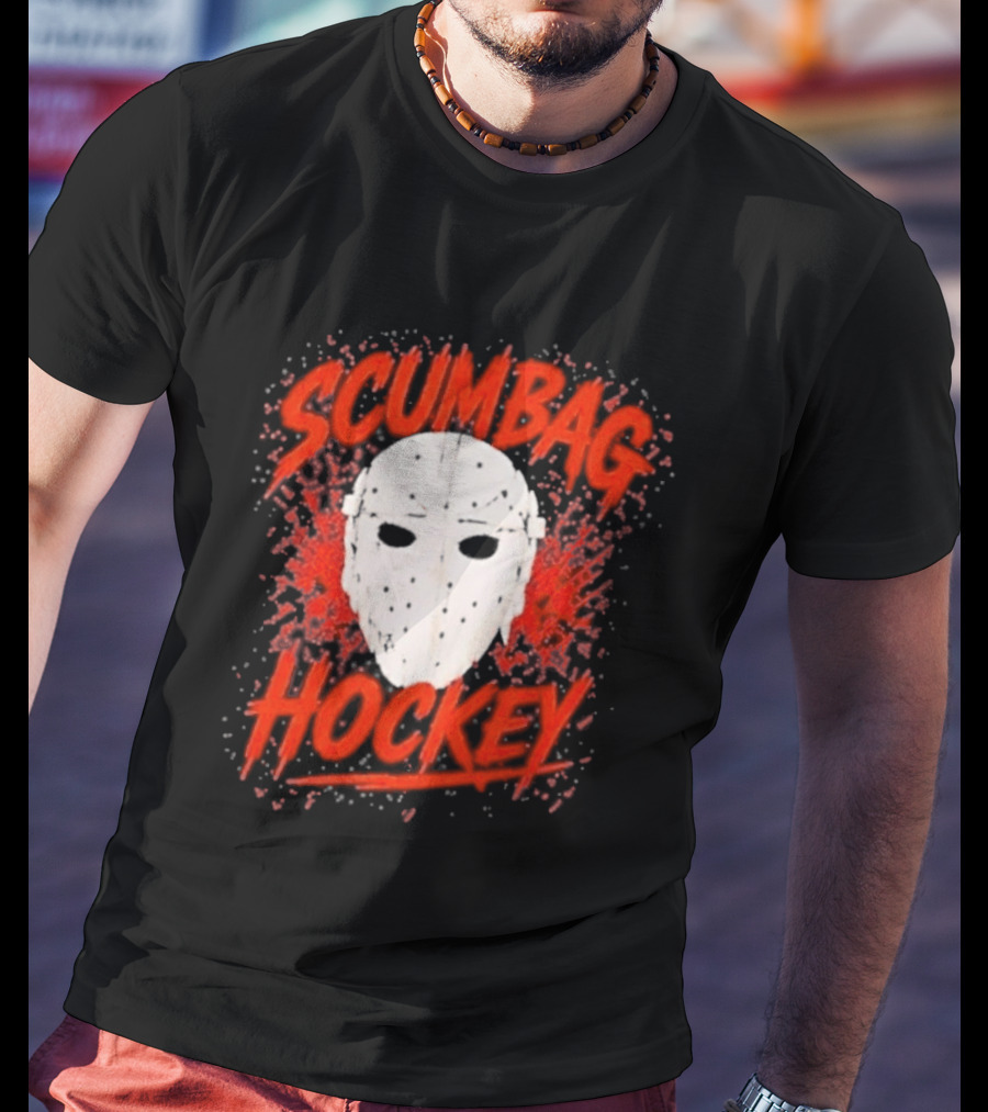 Philadelphia Scumbag Hockey Jason Voorhees Mask T-Shirt