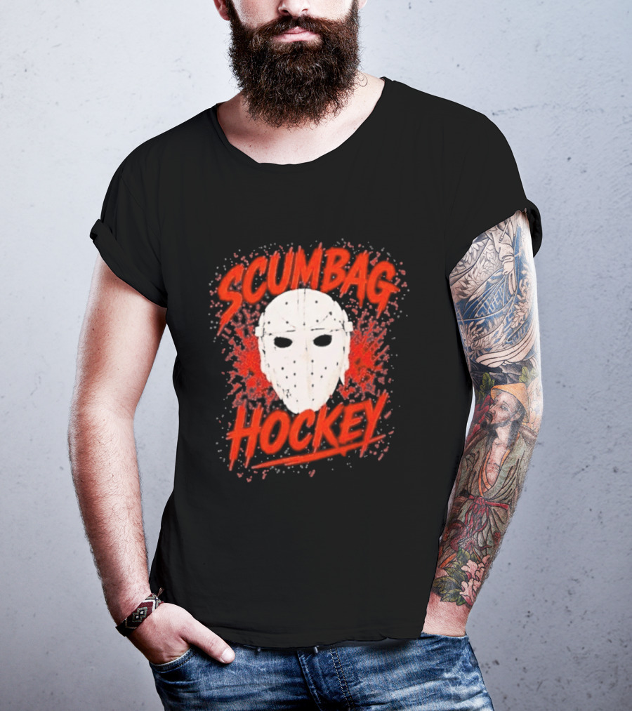Philadelphia Scumbag Hockey Jason Voorhees Mask T-Shirt