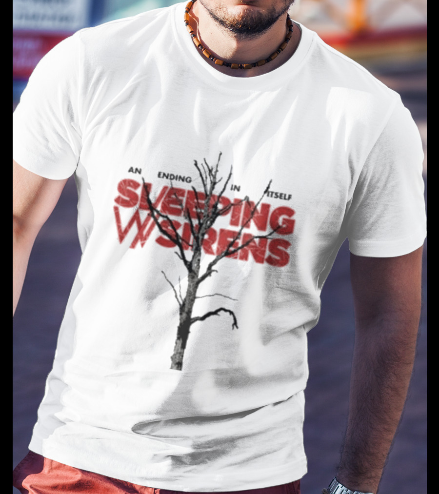 An Ending In Noise Sleeping Visions Sirens Dead Tree T-Shirt