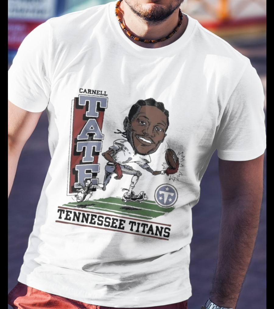 Carnell Tate Tennessee Titans Football T-Shirt