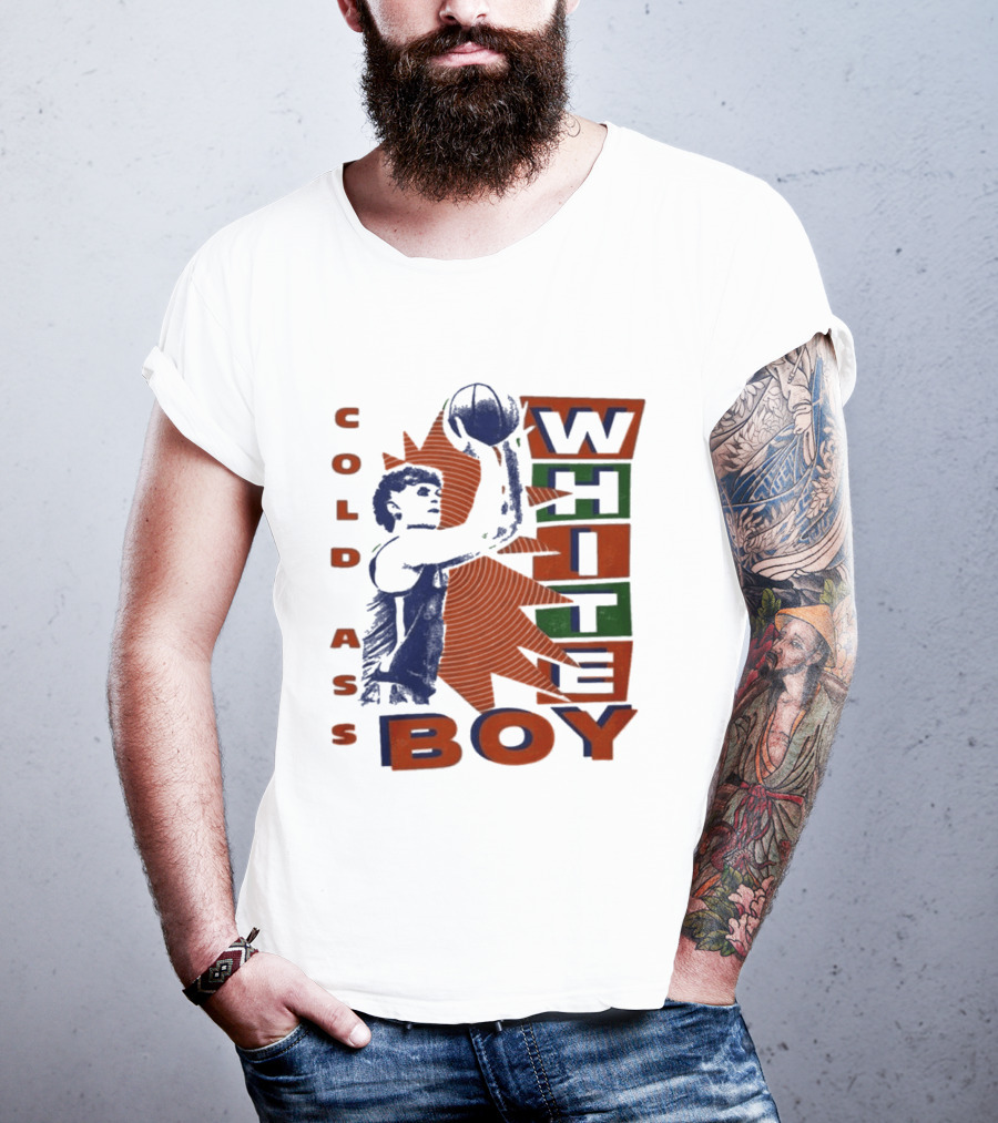 Thomas Haugh Cold Ass White Boy Basketball T-Shirt