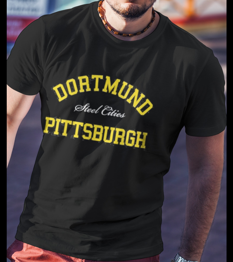 Dortmund Pittsburgh Steel Cities T-Shirt