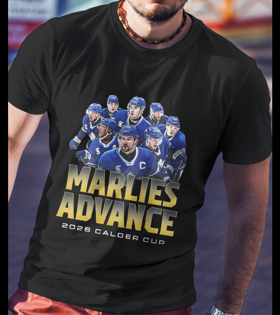 Marlies Advance 2026 Calder Cup Victory Toronto Hockey Team T-Shirt