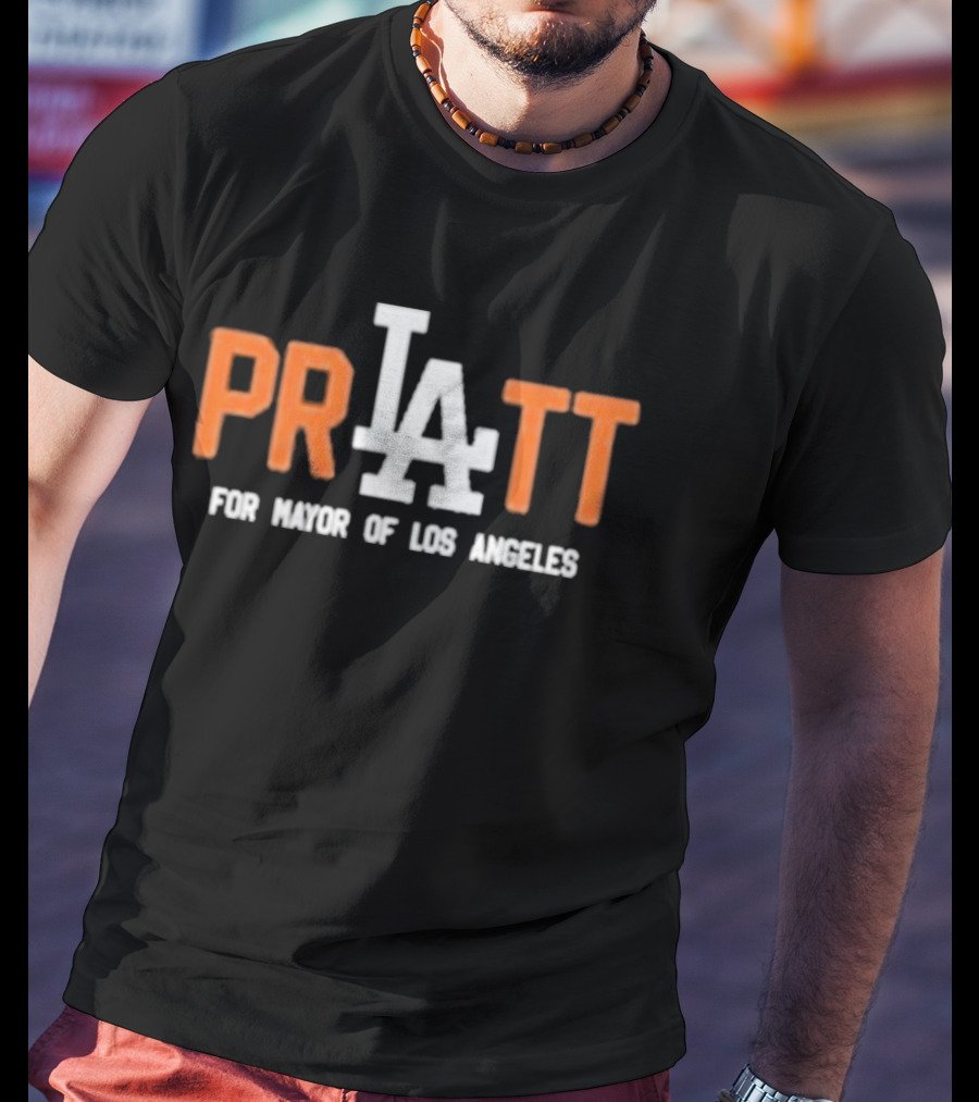 PRATT For Mayor Of Los Angeles LA Election Campaign T-Shirt
