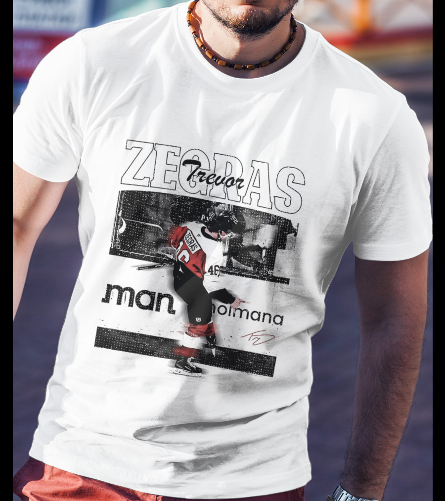 Zegras Trevor Holmana Philadelphia Flyers Hockey T-Shirt