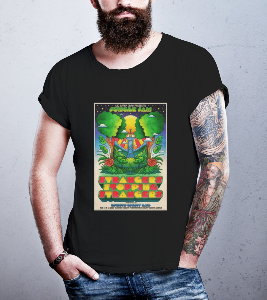 Strangers Stopping Strangers Jersey City NJ 5 14 5 15 2026 T-Shirt