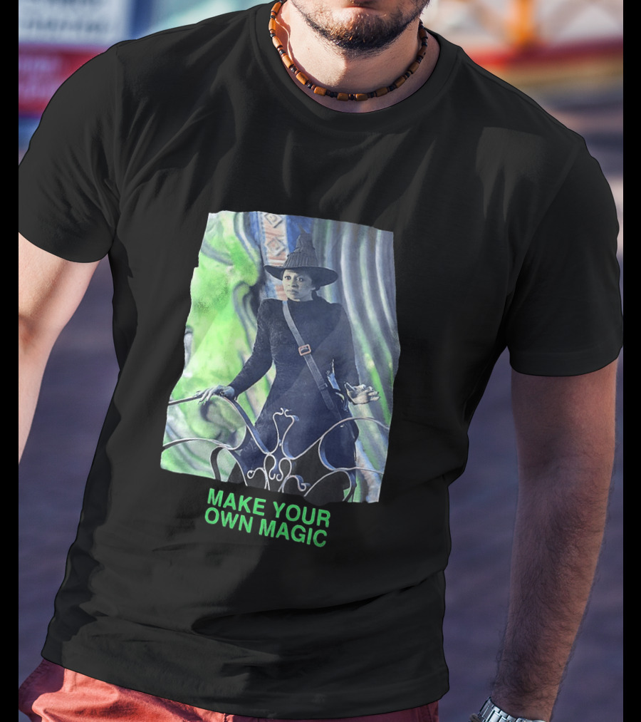 The Wizard Of Oz Make Your Own Magic Wicked Character Image T-Shirt
