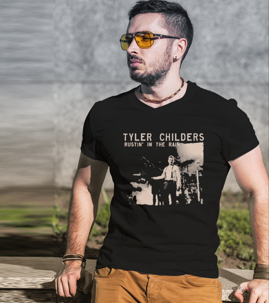 Tyler Childers Rustin In The Rain Vintage Western T-Shirt