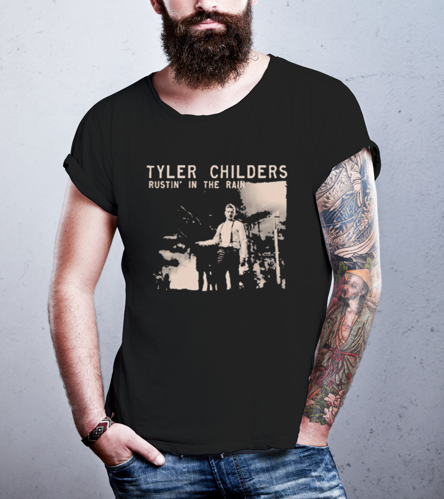 Tyler Childers Rustin In The Rain Vintage Western T-Shirt