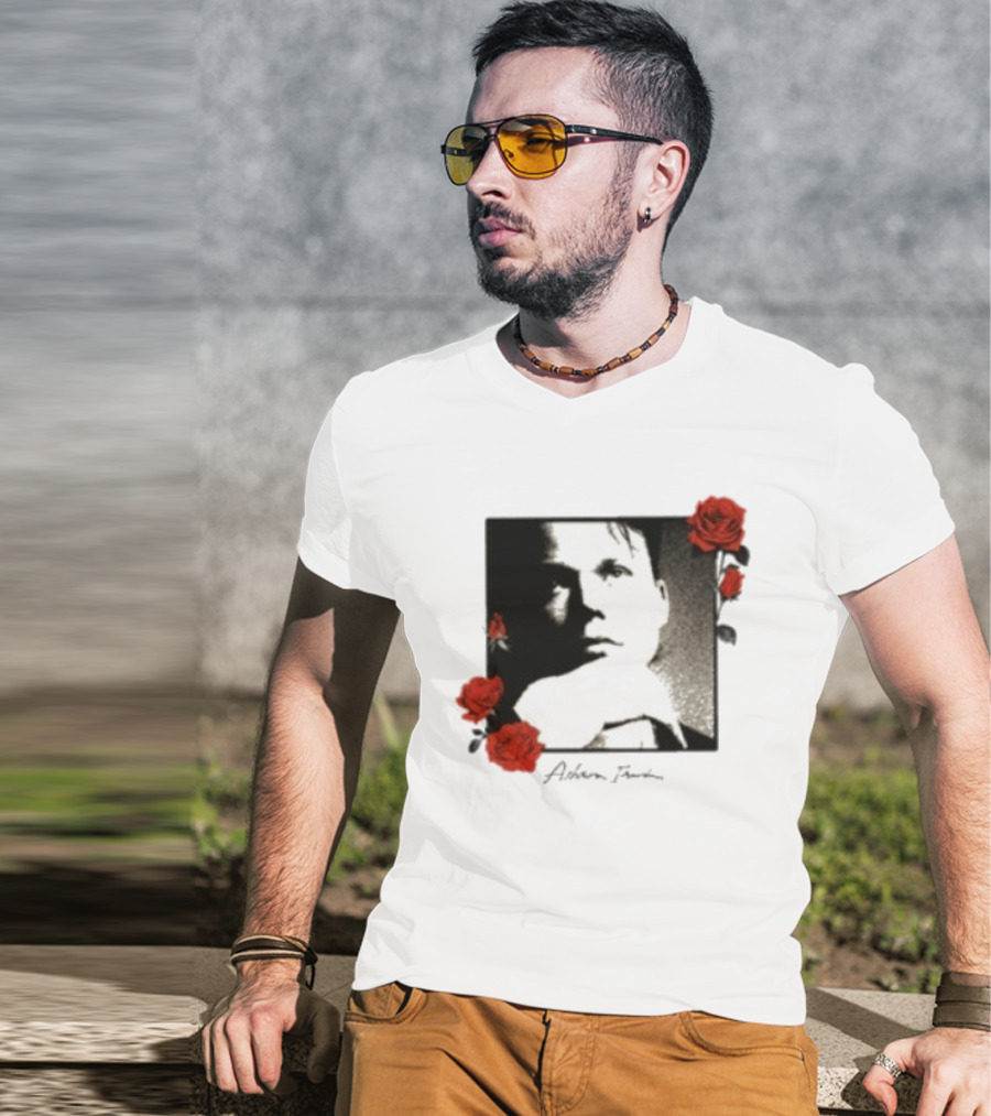 Ashton Irwin Belasco Live Event Theater July 18th Natural Roses T-Shirt