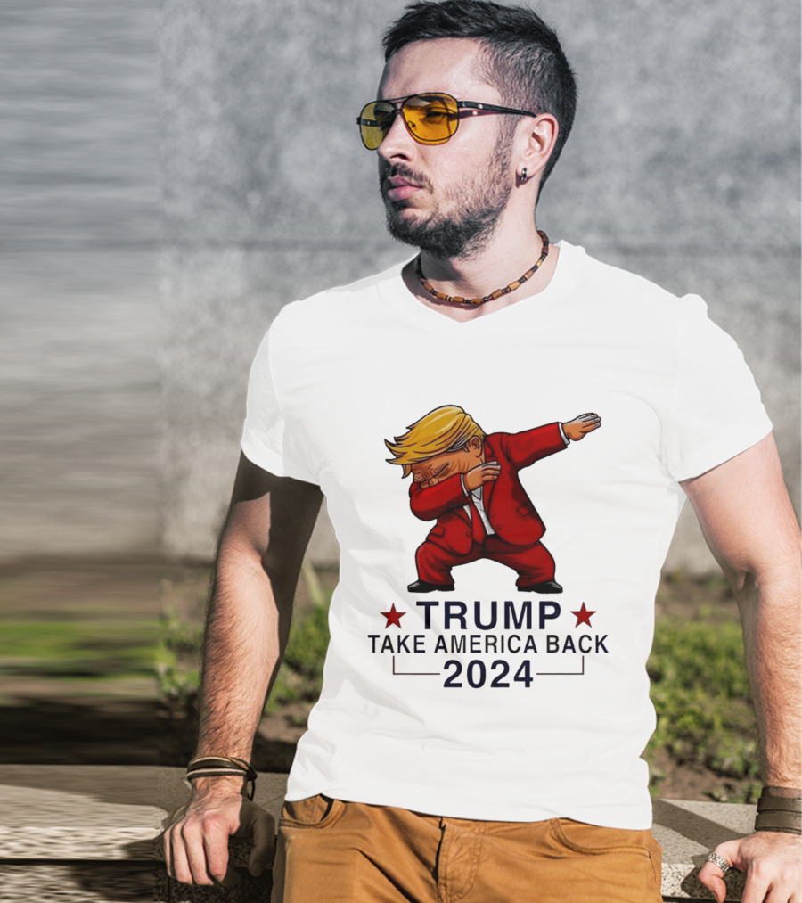 Trump Dabbing Take America Back 2024 T-Shirt