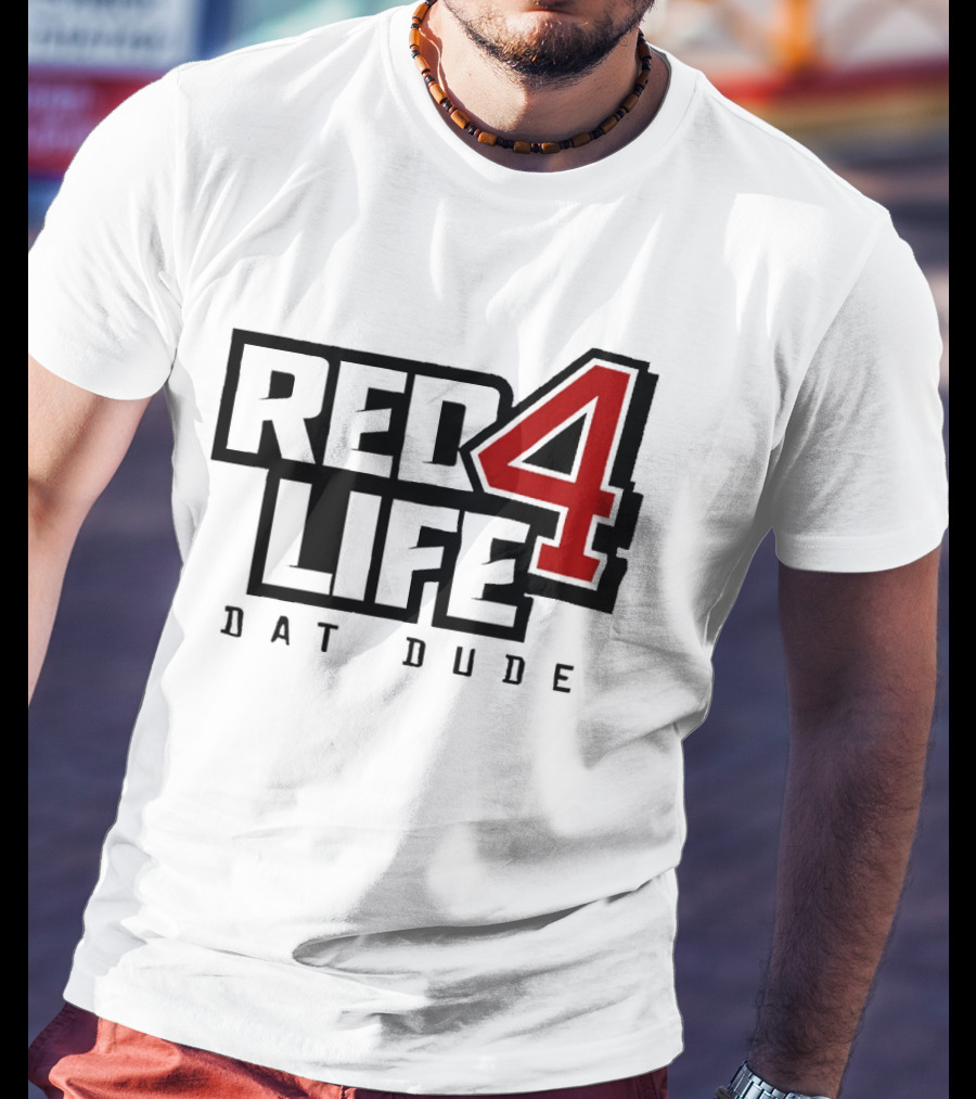 Red4Life Bat Dude Cincinnati Reds Baseball Fan Spirit T-Shirt
