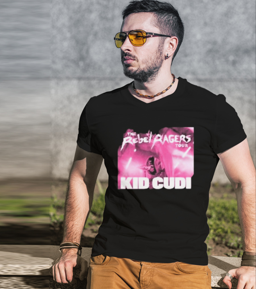 Kid Cudi 2026 The Rebel Ragers Tour Dates T-Shirt
