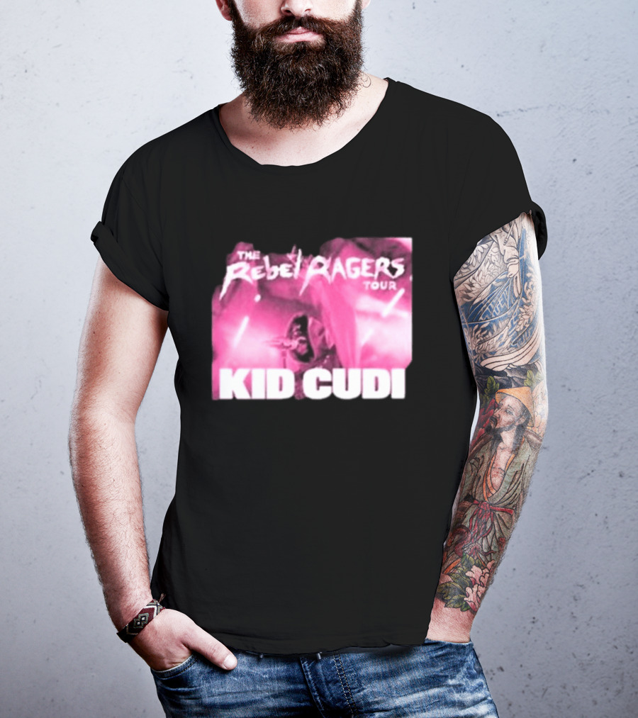 Kid Cudi 2026 The Rebel Ragers Tour Dates T-Shirt