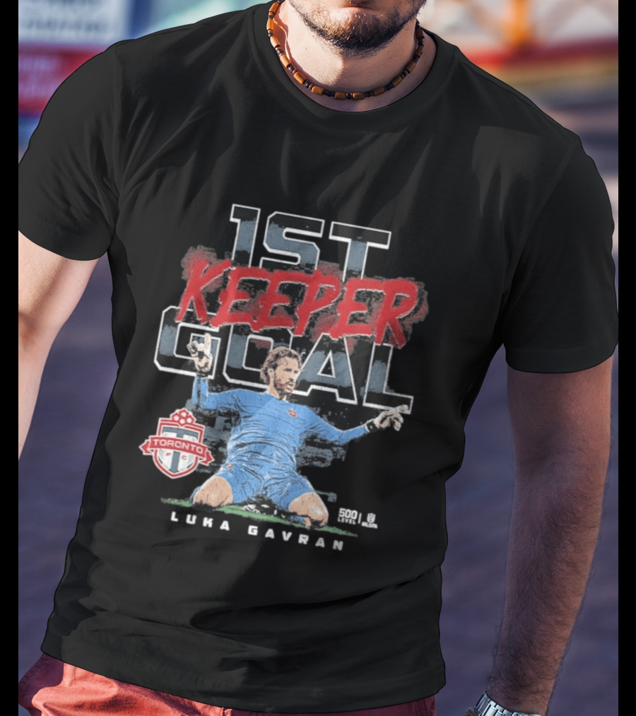 Luka Gavran Toronto FC 1st Keeper Goal T-Shirt