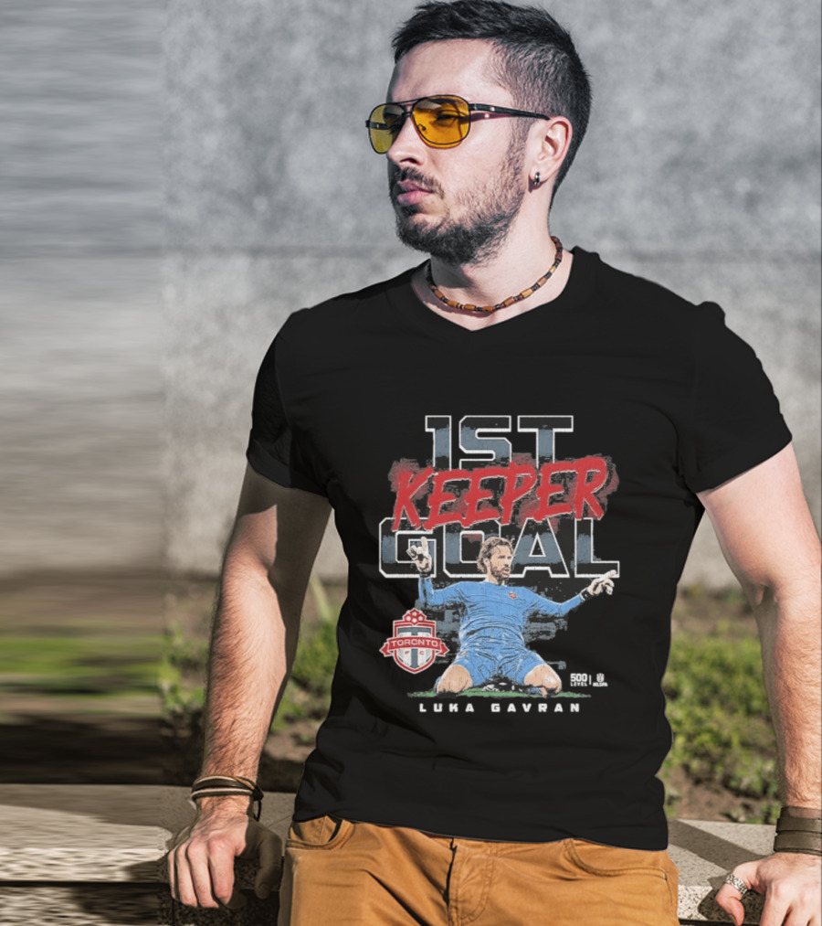 Luka Gavran Toronto FC 1st Keeper Goal T-Shirt