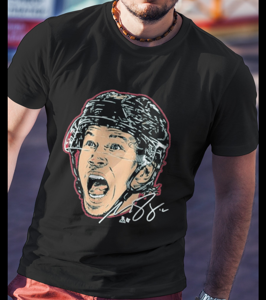 Matt Boldy 12 Swag Head Hockey Player Autograph T-Shirt