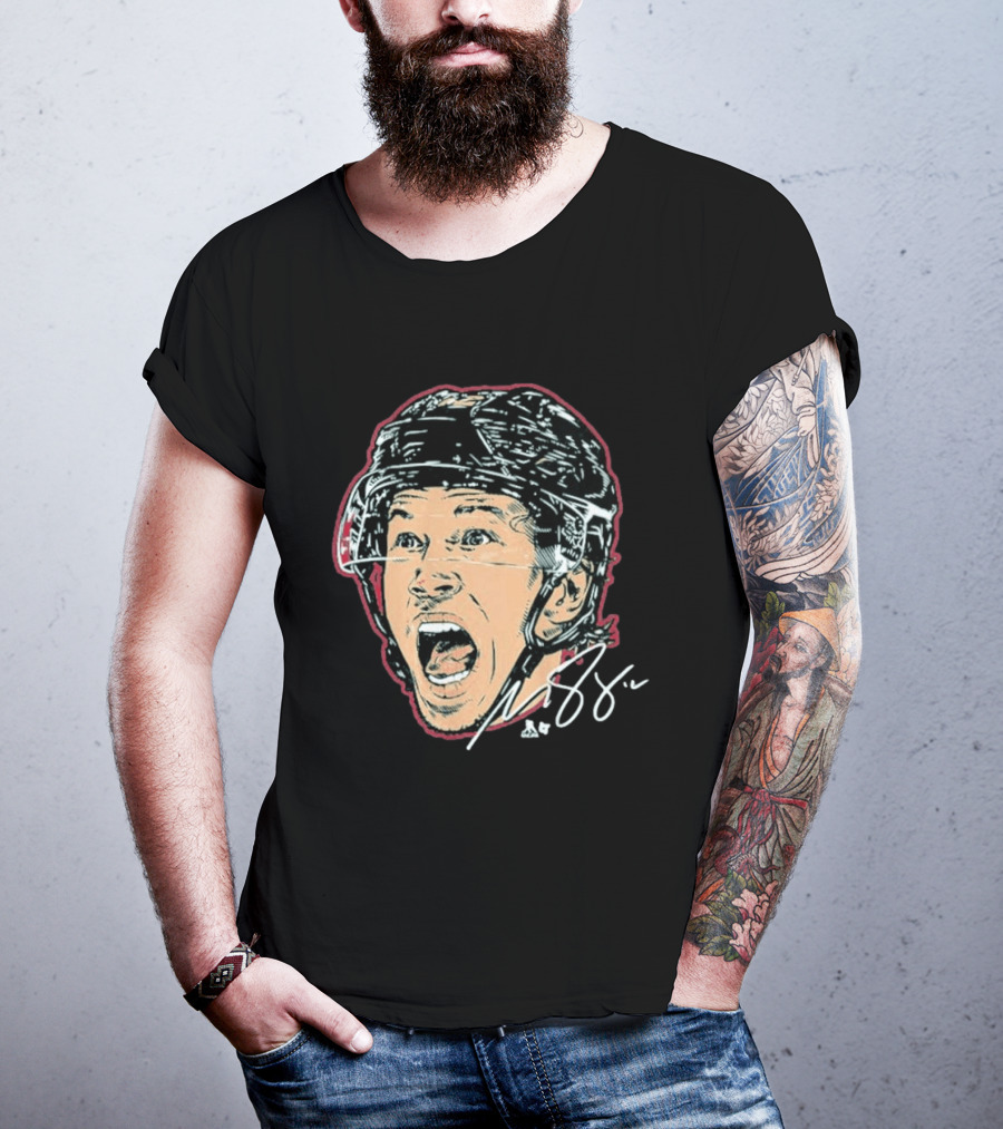 Matt Boldy 12 Swag Head Hockey Player Autograph T-Shirt
