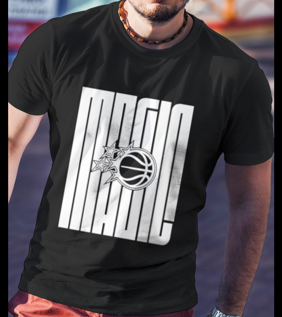 Orlando Magic Basketball Team Logo NBA Merchandise T-Shirt