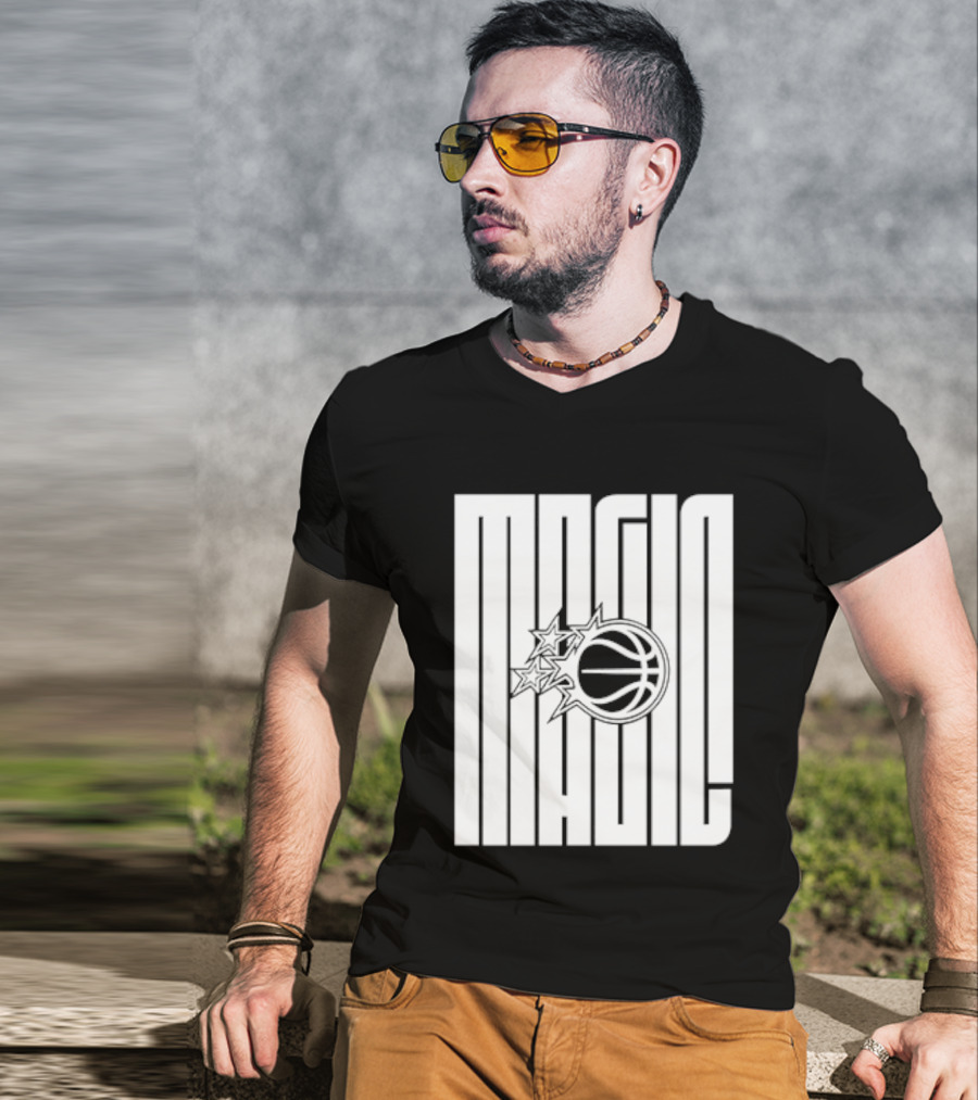 Orlando Magic Basketball Team Logo NBA Merchandise T-Shirt