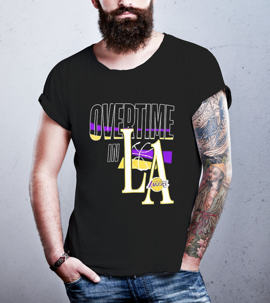 Overtime In LA Lakers Basketball T-Shirt
