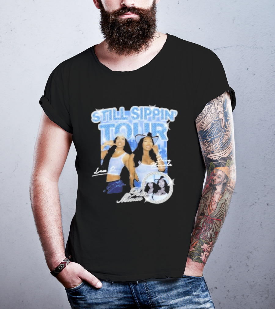 Pour Minds Still Sippin Tour Lex P Drea Nicole T-Shirt