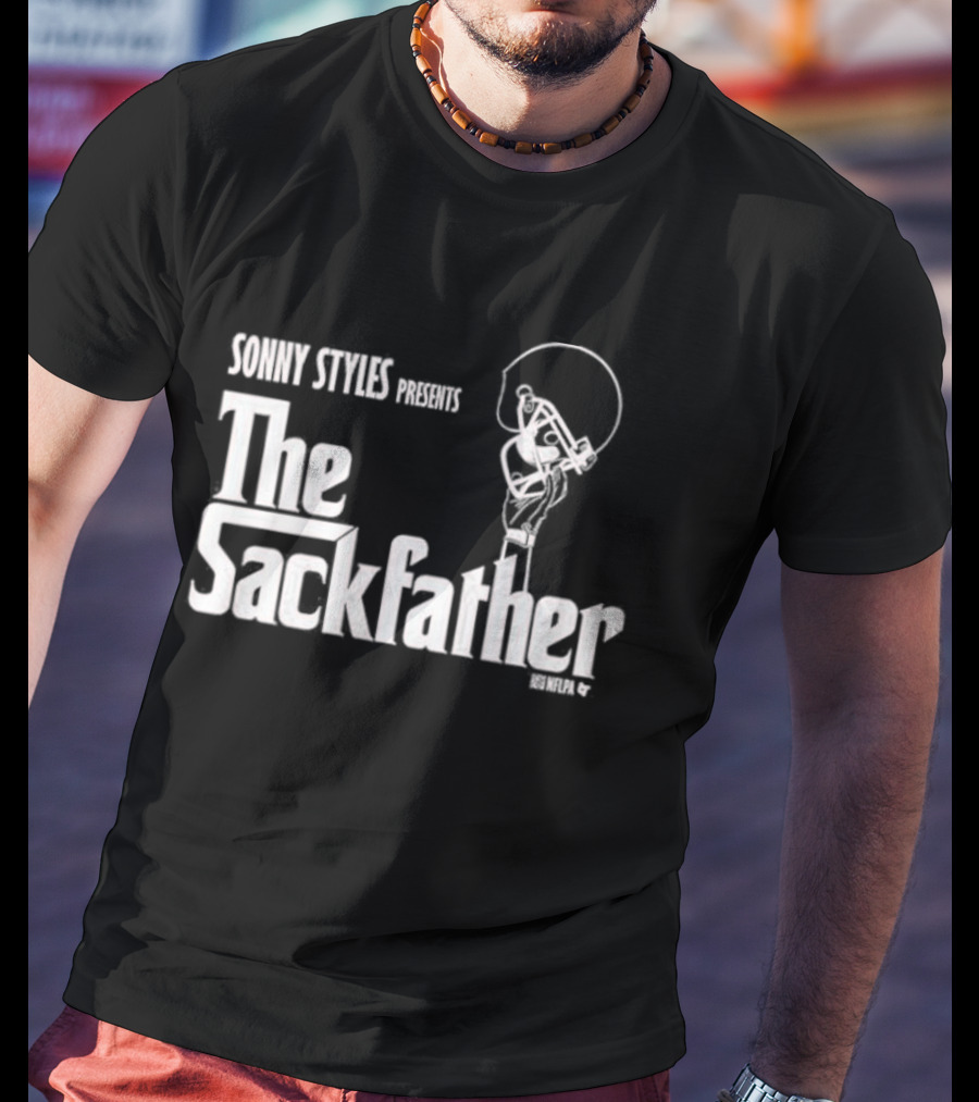 Sonny Styles Presents The Sackfather Helmet T-Shirt
