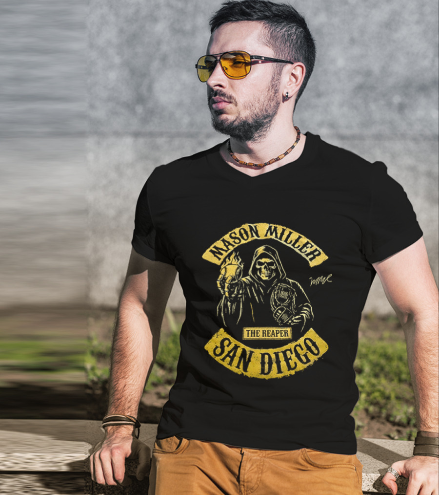 Mason Miller The Reaper San Diego Padres T-Shirt