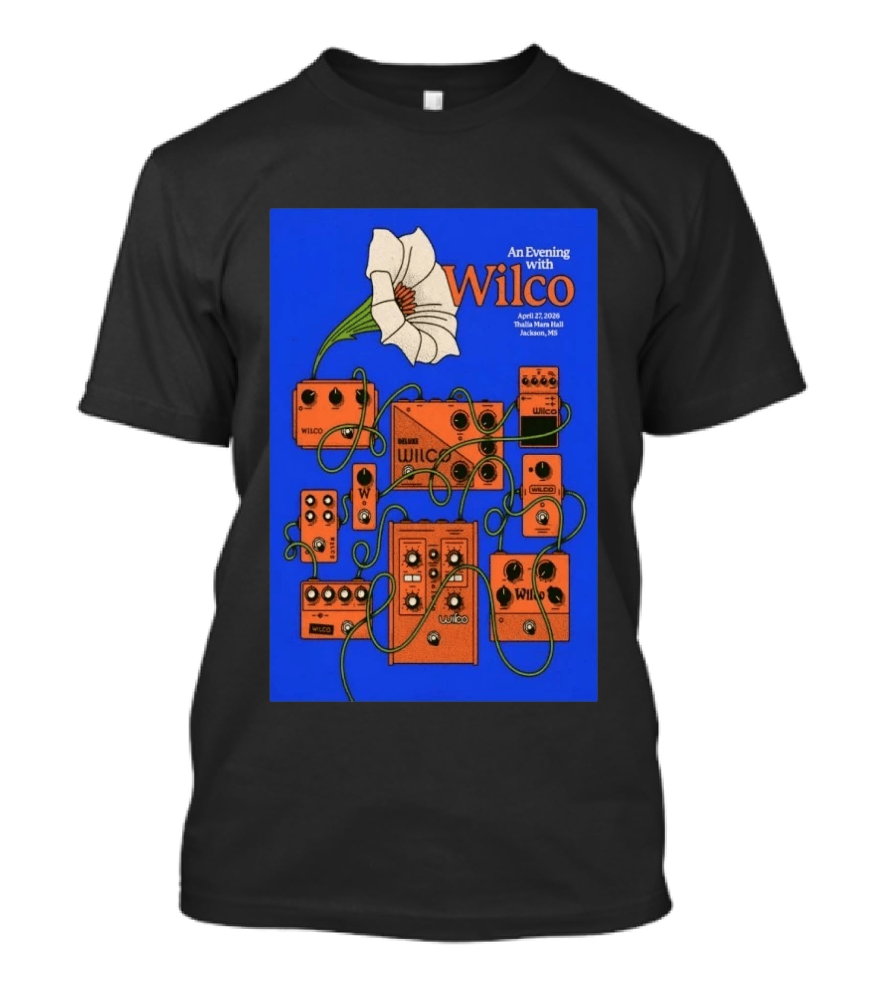 An Evening With Wilco April 27 2026 Thalia Mara Hall Jackson MS T-Shirt