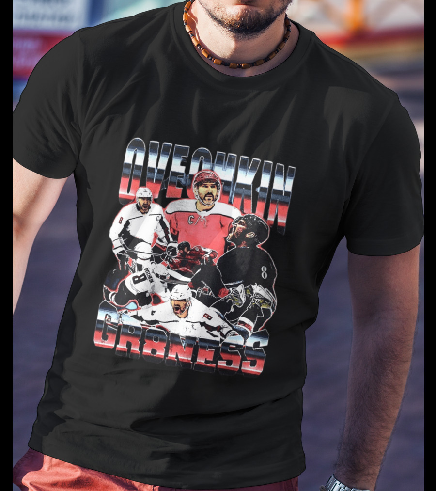 Ovechkin Greatness Washington Capitals Hockey C Captain Number 8 T-Shirt