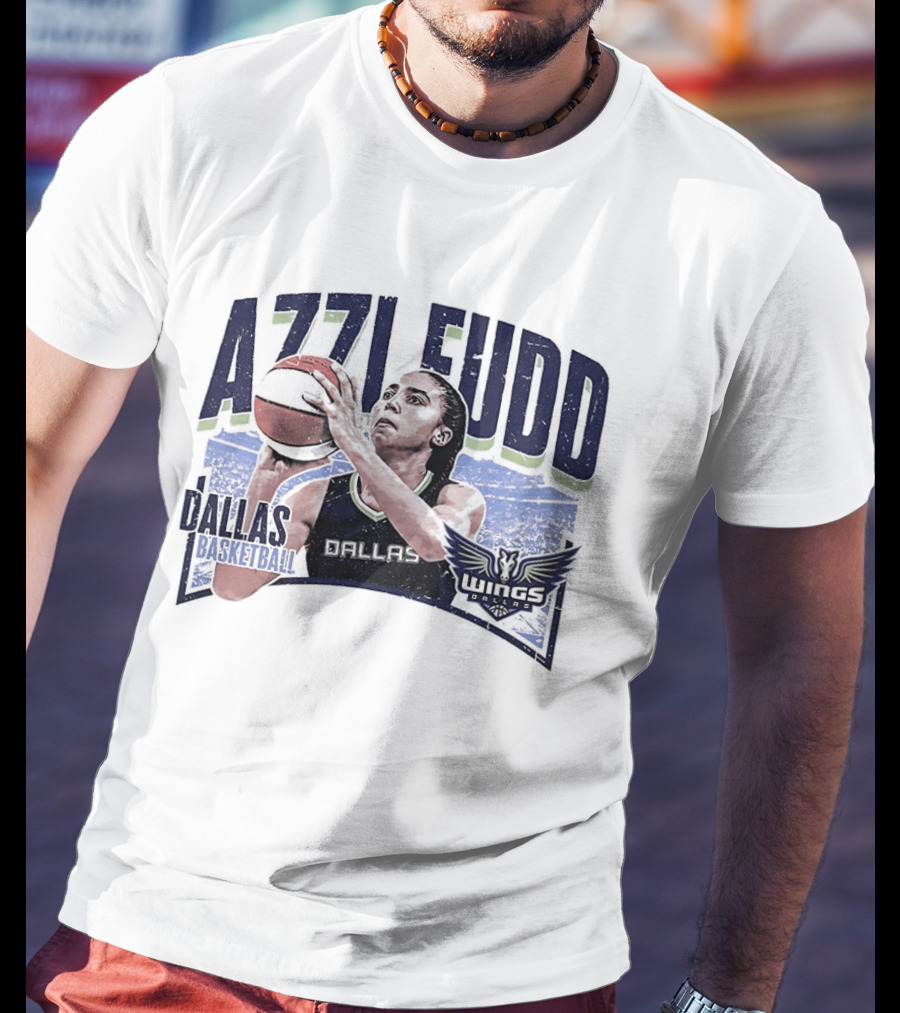 Azzi Fudd Dallas Wings Basketball WNBA T-Shirt