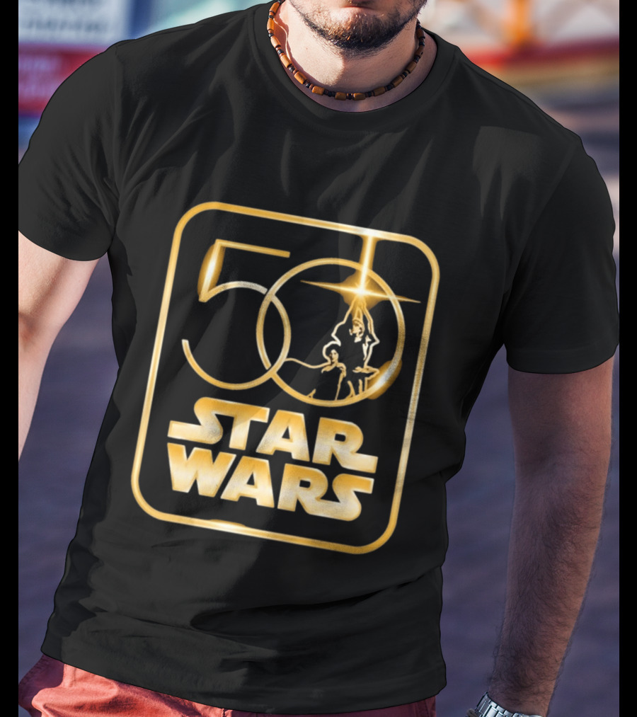 Star Wars 50th Anniversary Golden Celebration T-Shirt