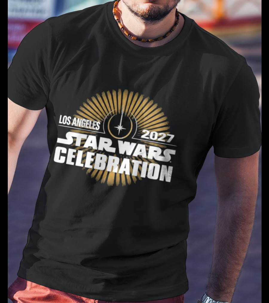 Los Angeles 2027 Star Wars Celebration Sunburst T-Shirt