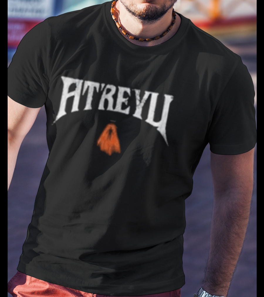 Atreyu The End Is Not The End Vibrant Orange T-Shirt